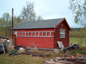 first building built after burning is now a workshop