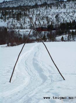gate symbolizing the sami tent