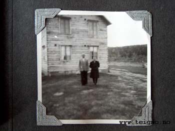 the first couple in front of the second house
