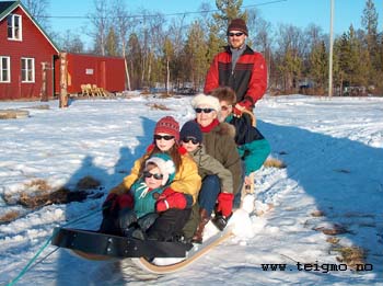 tourist sled